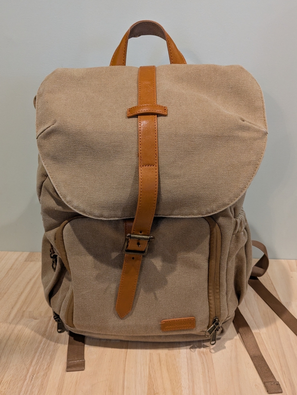 Bagsmart Anniston Canvas DSLR Camera Bag Backpack